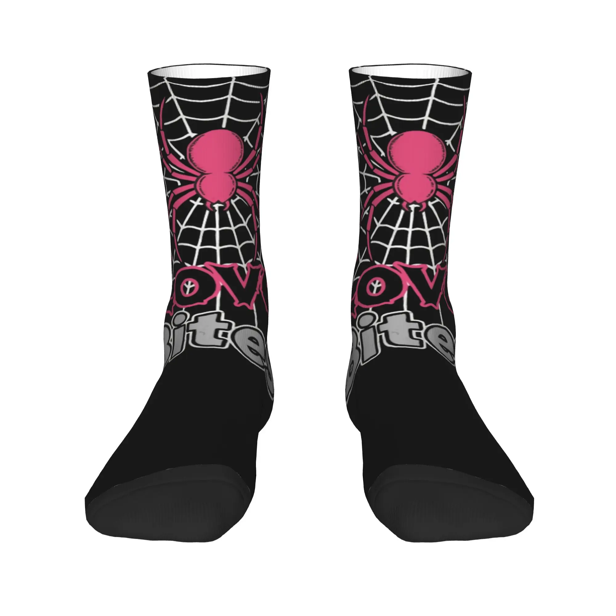 Nieuwe Herensokken Harajuku AJ Lee Love Bites Sok Polyester Spider Hoge Kwaliteit Damessokken Lente Zomer Herfst Winter