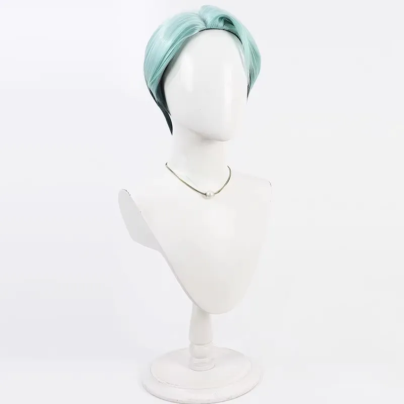 Anime Challia Bull Cosplay Perücke 30CM Kurze Haare Gundam Hitzebeständige Synthetische Perücke + Perücke Kappe Anime Party Halloween perücke + Perücke Kappe