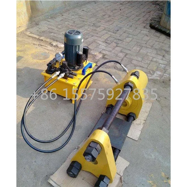 

Hydraulic crawler pin disassembling machine excavator maintenance chain press pressure vessel test disassembling tool