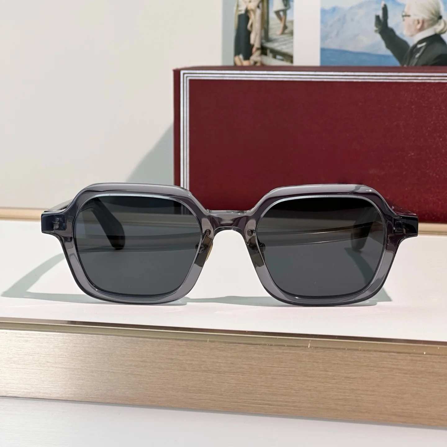 

JMM HOLDEN Vintage High Brand Trendy Women's Sunglasses Square Acetate Fashion Sunglasses in 2026 Popular Men Sunglasses
