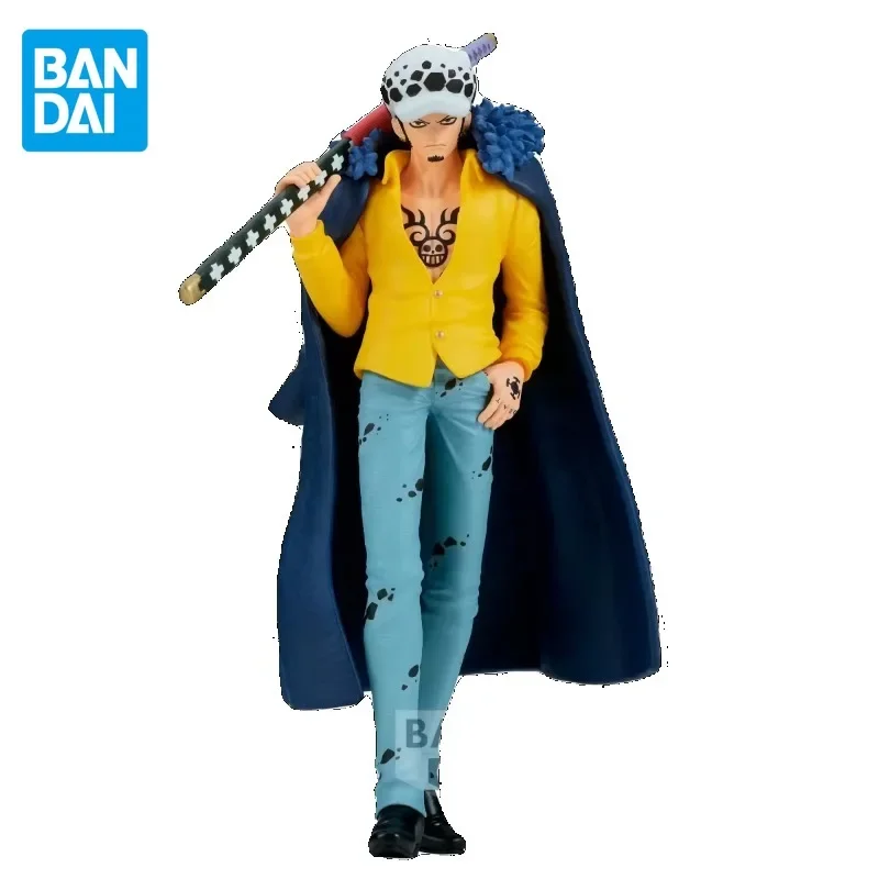 BANDAI Genuine Banpresto ONE PIECE The Sailing series Trafalgar Law Anime Action Figure Model Toys Ornaments Gifts For Children