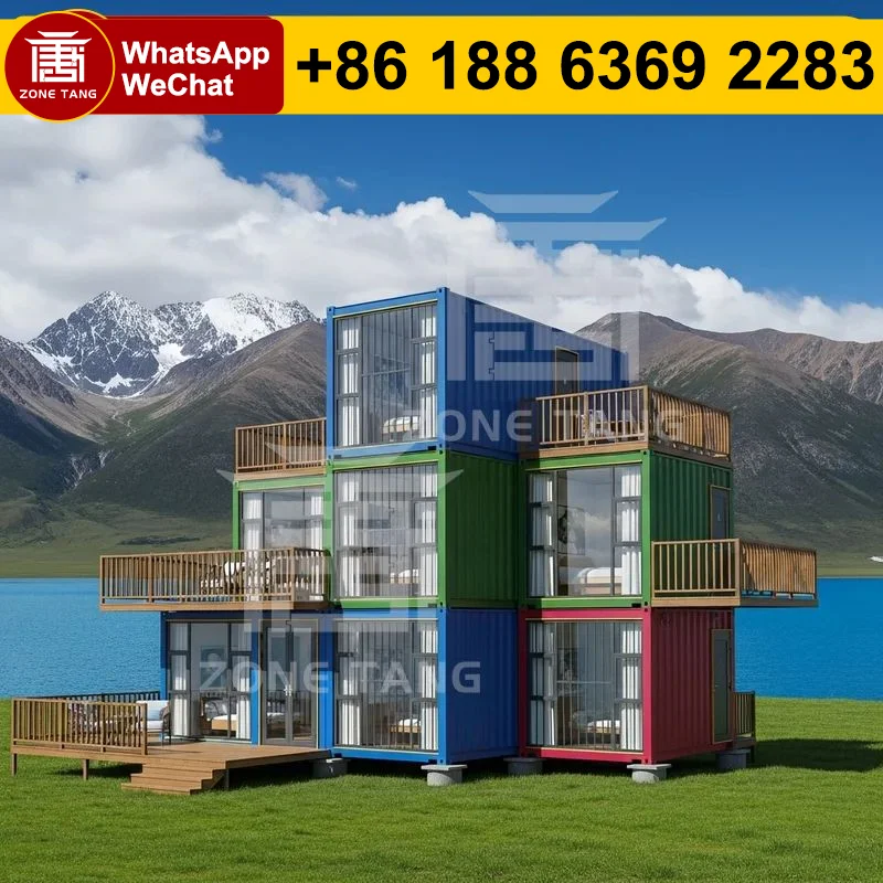 

Flat Pack Home Temporary Long Life Durability Premade Houses Waterproof Beautiful Container Houses Prebuilt Homes Garden House