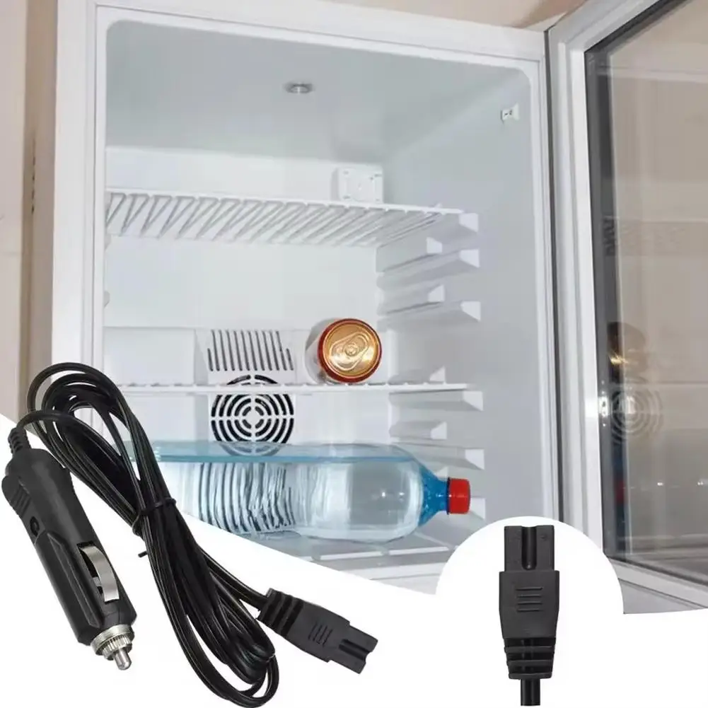 Suitable For All Car Cooler Box Mini Fridge Cable DC 12V Car Mini Fridge 2 Pin Connection Lead Cable Wire Plug