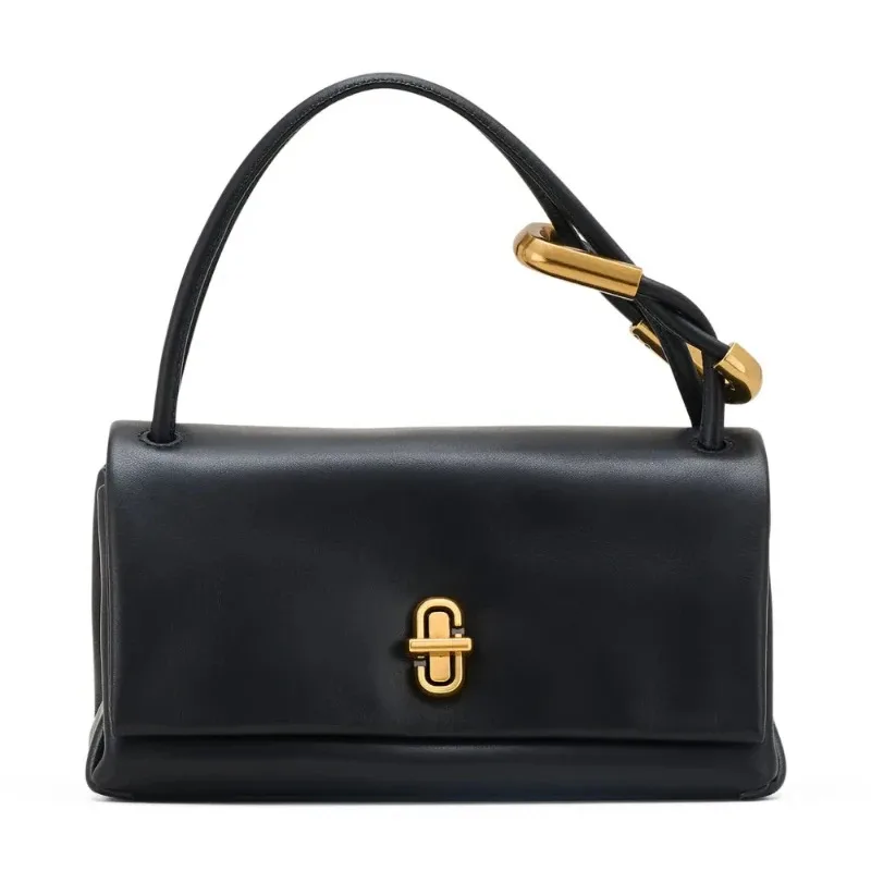 

The Mini Dual Bag Women Genuine Leather Designer Luxury Handbag High Quality Turn-clasp Fastening Foldover Top Female Bags