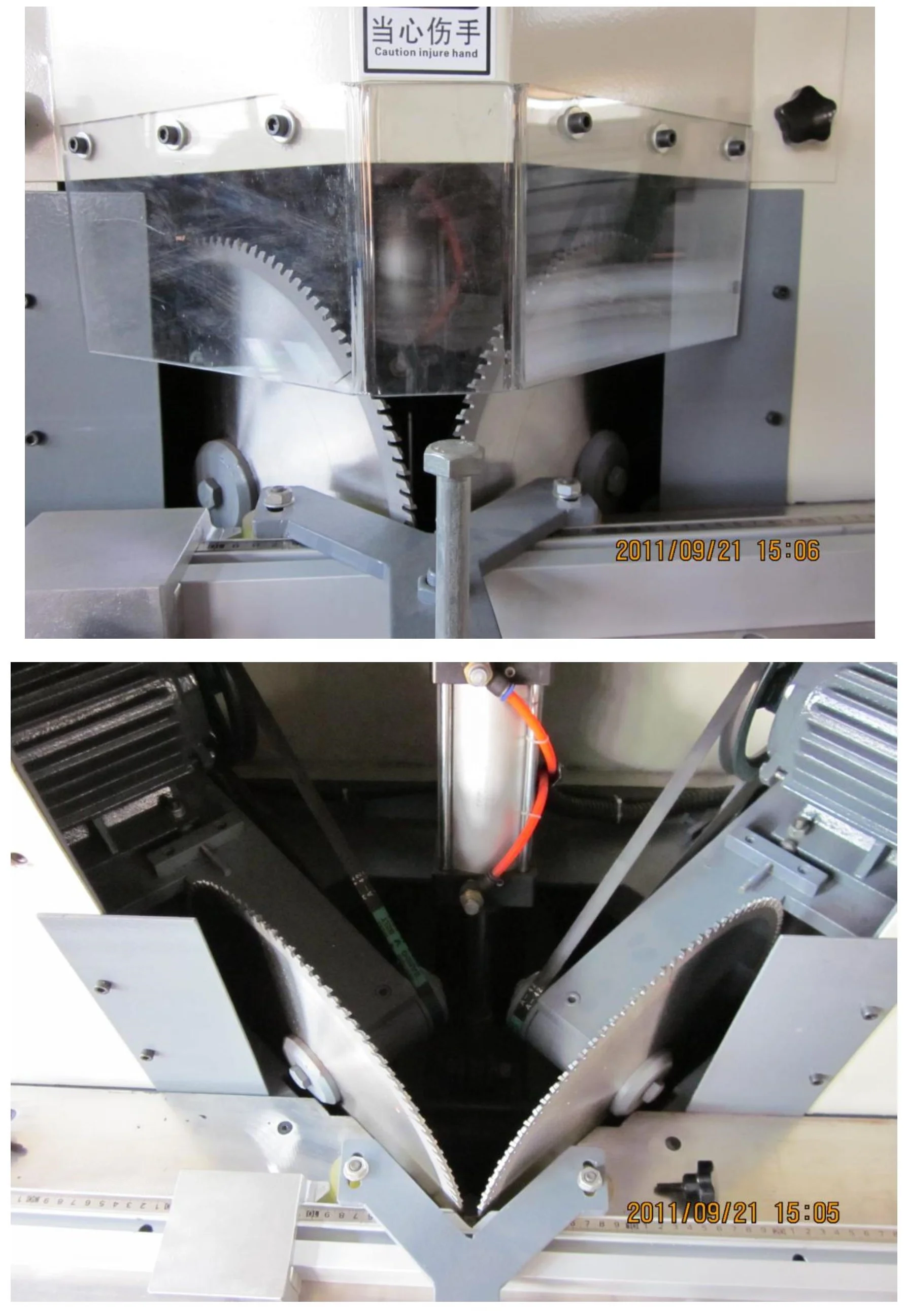 Eckschneidemaschine mit Holzrahmen, 45-Grad-Schneidemaschine
