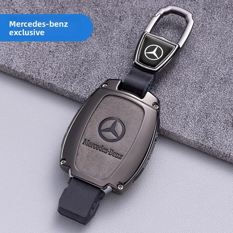 

Car Key Case Cover Shell Fob For Mercedes Benz W205 W213 W204 W176 W212 W177 GLC CLA AMG A B C E S G Class Accessories