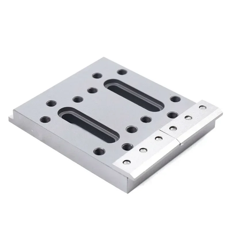 1PC M8 CNC  Wire EDM Fixture Board Stainless Jig Tool 120x100X15mm Fit Leveling & Clamping