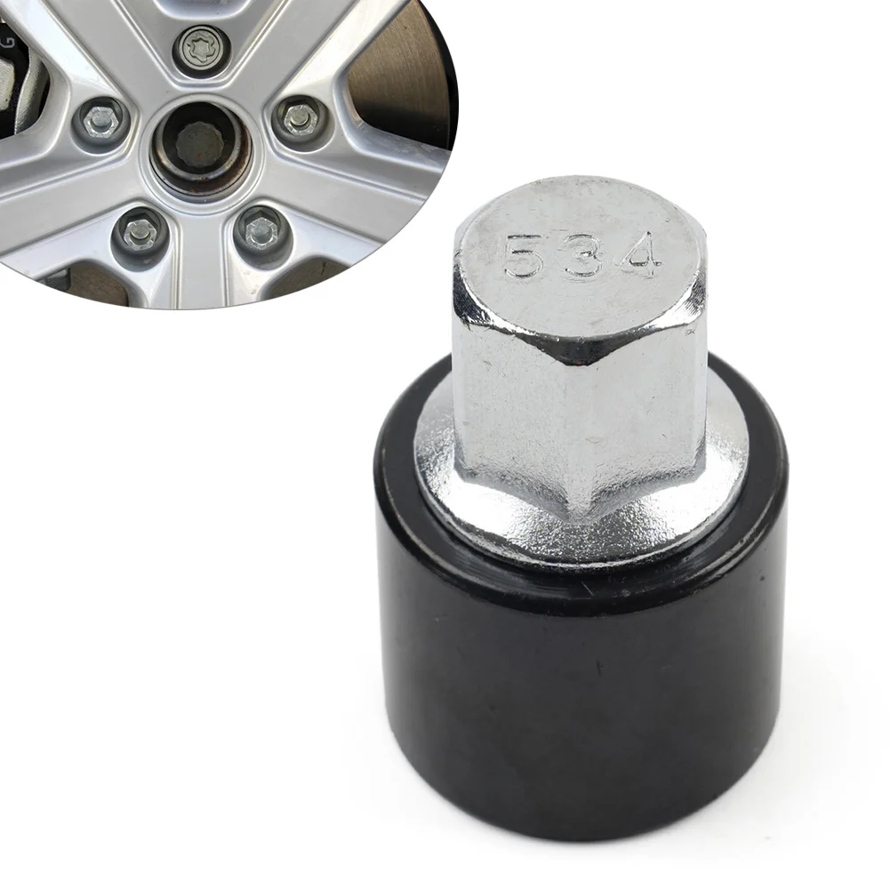 Car Locking Scoket Adaptor Wheel Nut Screw Lug Removal Key Tool 534 For VW Tiguan/Touareg/Phaeton/Magotan Metal