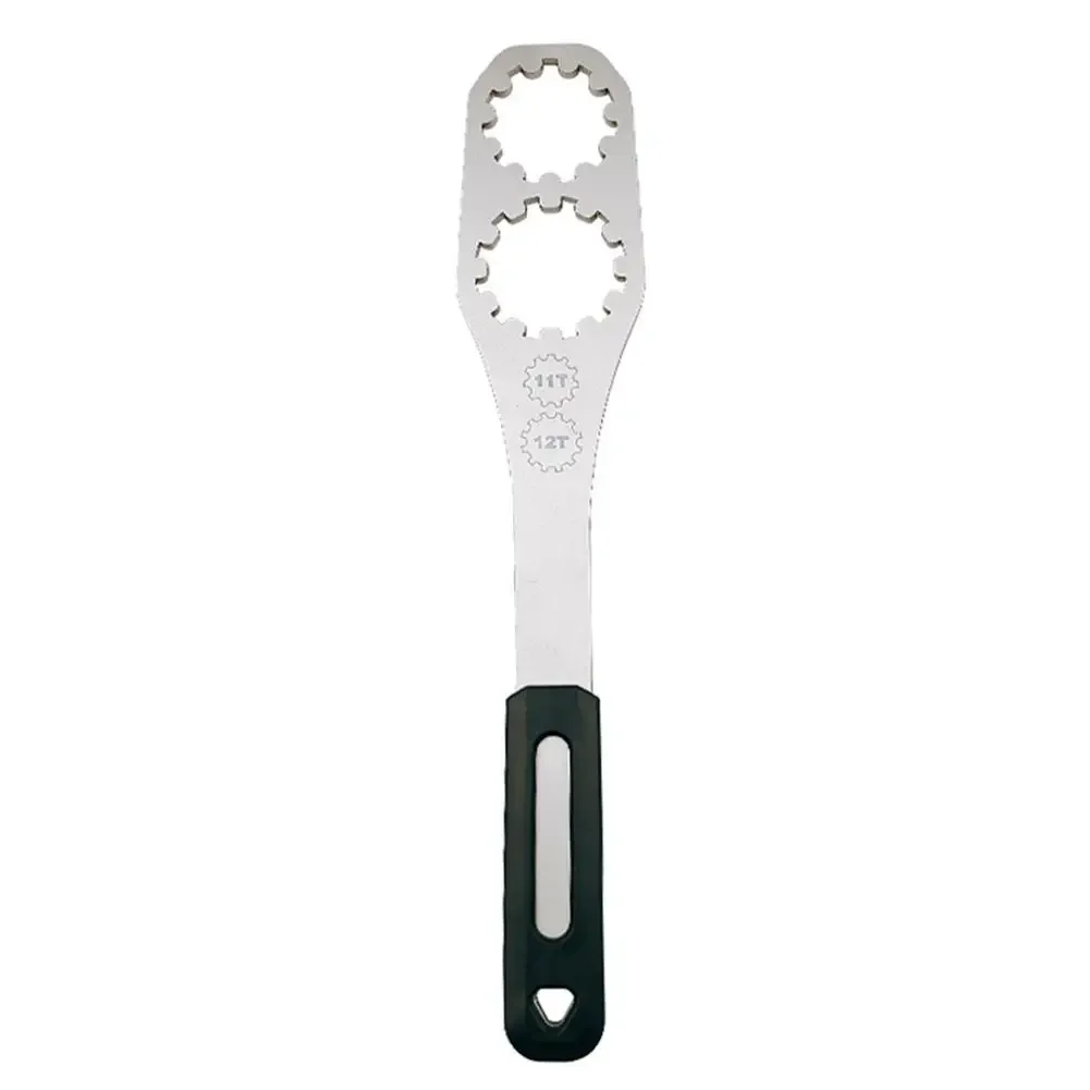 Robust Stainless Steel Bike Cassette Removal Tool for 11T/12T Flywheel Designed for Hobbyists and Professionals view 2