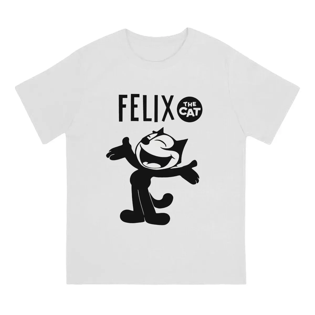 F-Felix The Cat Cartoon Man TShirt Fans Distinctive T Shirt Original Streetwear Hipster image 2