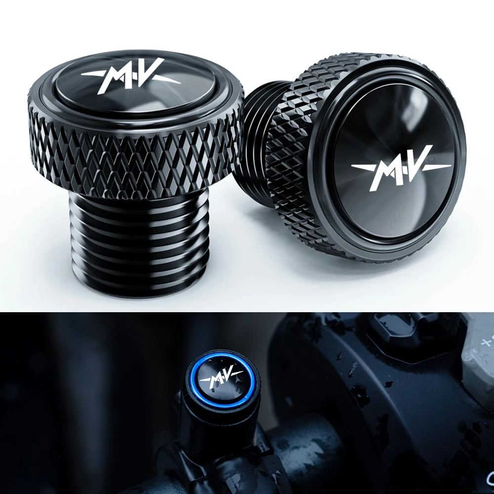 Fit For MV Agusta F3 675 800 Brutale 800 1000 Turismo Veloce RC Motorcycle M10*1.25 Screws Bolts Mirror Hole Plugs Cap