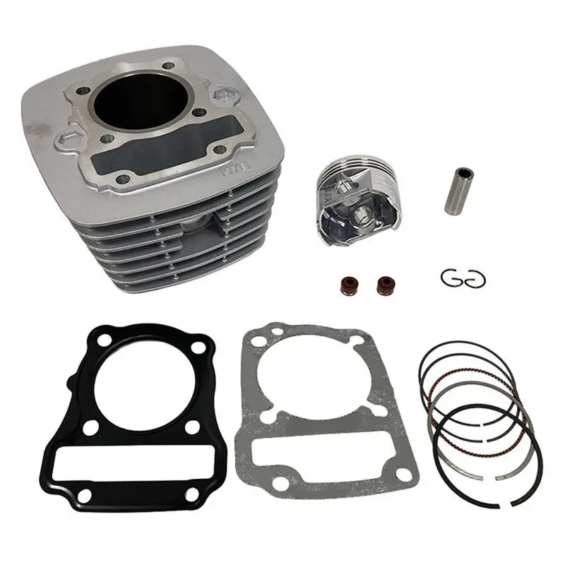 A95E-Cylinder Piston Ring Gasket Kit 52.4Mm For Honda CRF125FB CRF125F CRF125 125Cc 2014- 2023 12100-KYY-901 12191-KYY-900