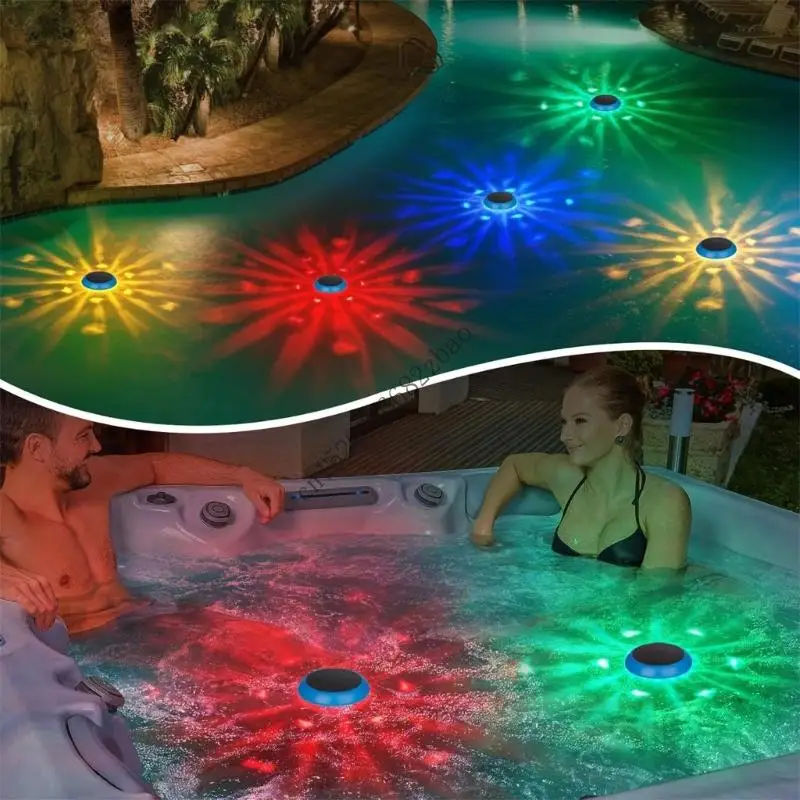 H7EA Solar Floating Pool Light Underwater LEDBLING LED LED IMPHERPOR POLOP Light