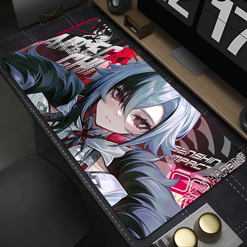 Alas Mouse Aksesori PC Alas Keyboard Alas Meja Kantor Alas Mouse Anti Selip Alas Tablet Karet Alas Perpanjangan Gaming Anak Perempuan Seksi Anime