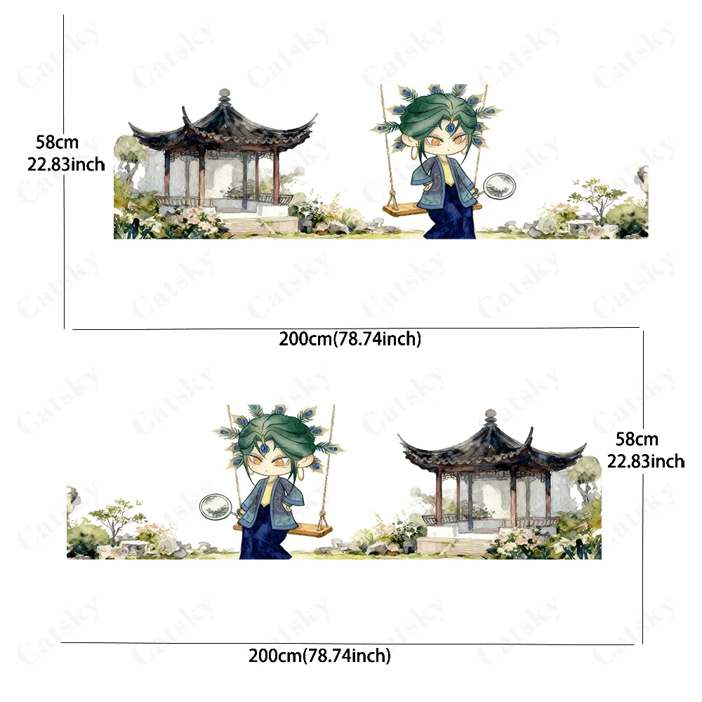 Peacock Little Noble Lady Creative Pattern Stickers Car Body Door Side Fashion Stickers Two Decorative Sheets Suitable for All C