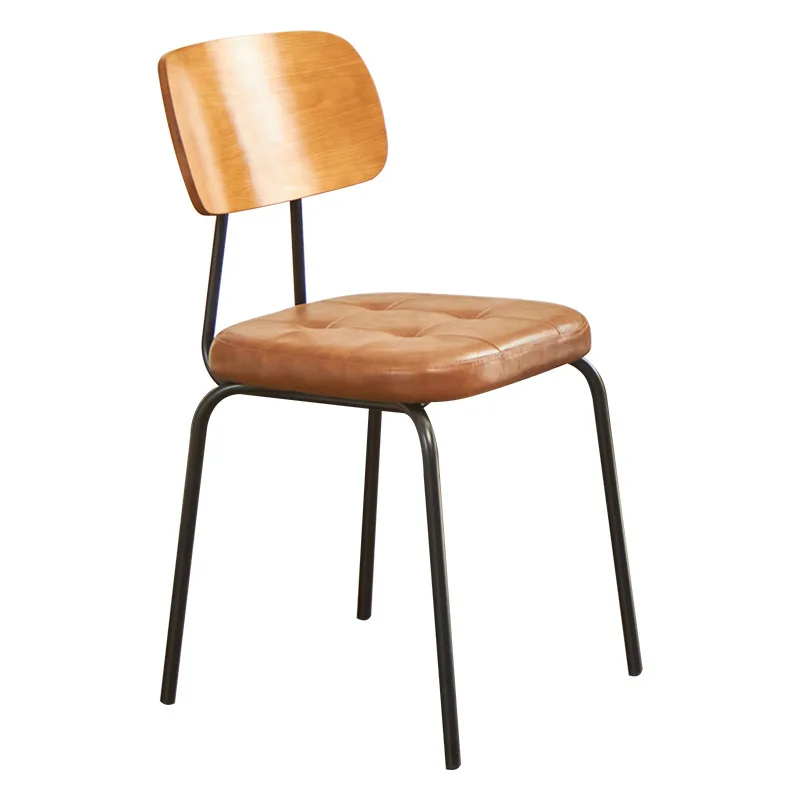 

Dining Chair American Snack Bar Restaurant Commercial Hotel Cafe Vintage Iron Dining