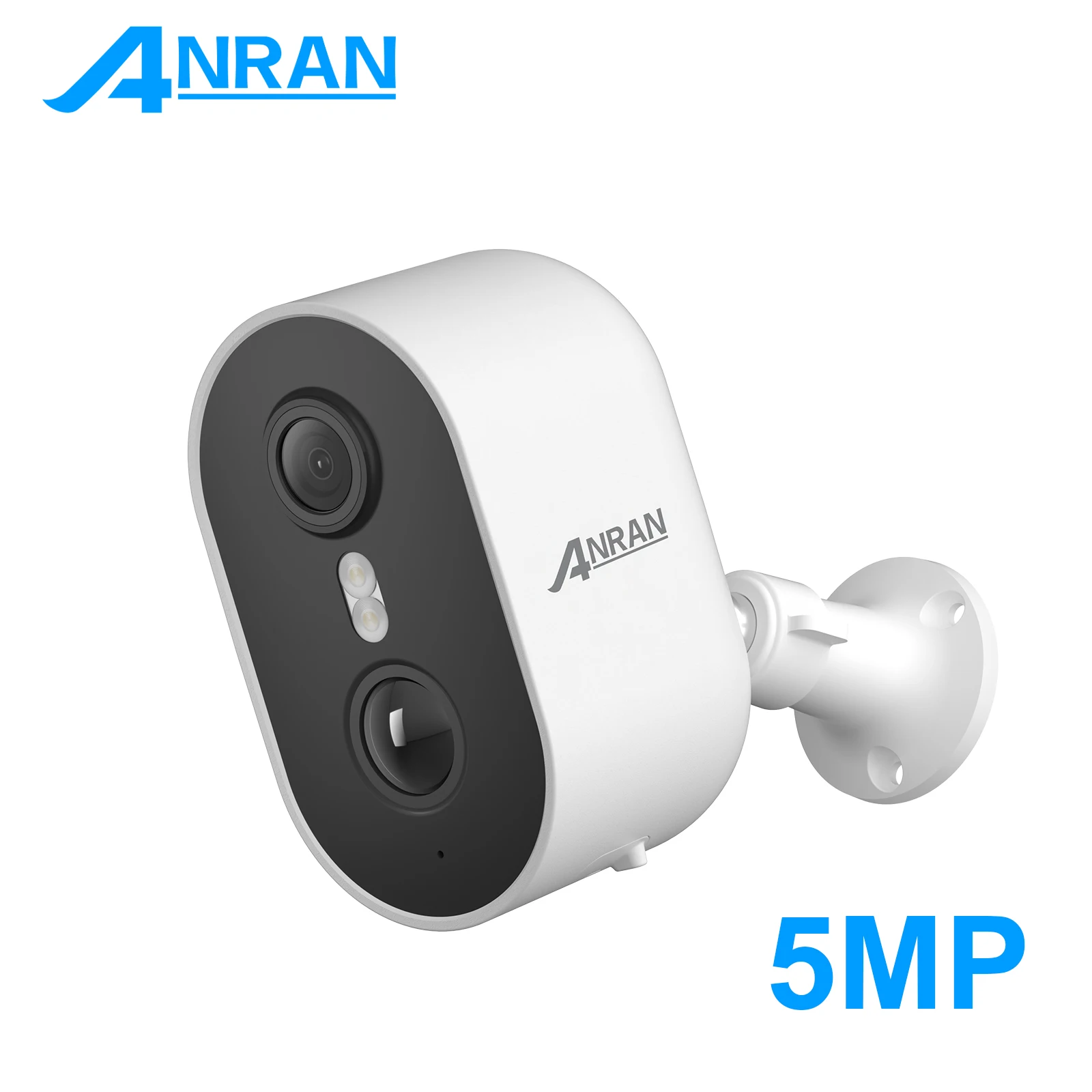 ANRAN 5MP caméra de sécurité solaire extérieure sans fil Wifi Surveillance caméra solaire IP66 étanche détection de mouvement voix bidirectionnelle ANRAN 5MP caméra de sécurité solaire extérieure sans fil Wifi Surveillance caméra solaire IP66 étanche détection de mouvement voix bidirectionnelle