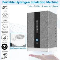 Hydrogen Generator H2 Inhalation Machine 150ml/Min 99.99% High Purity SPE/PEM portable Hydrogen water ionizer Generator 110/220V