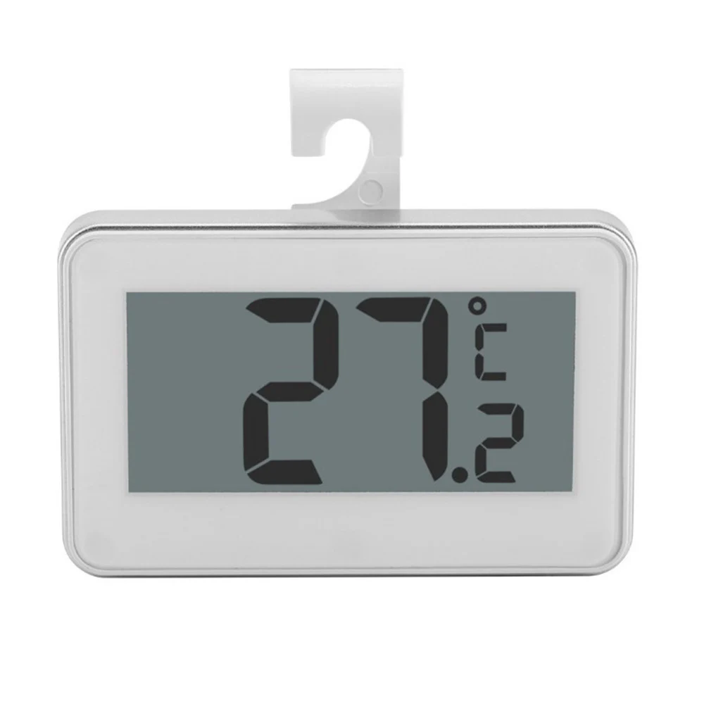 Electronic Thermometer Household Digital Temperature Meter Refrigerator Wall Hanging Thermometer Freezer Frost Alarm Thermometer