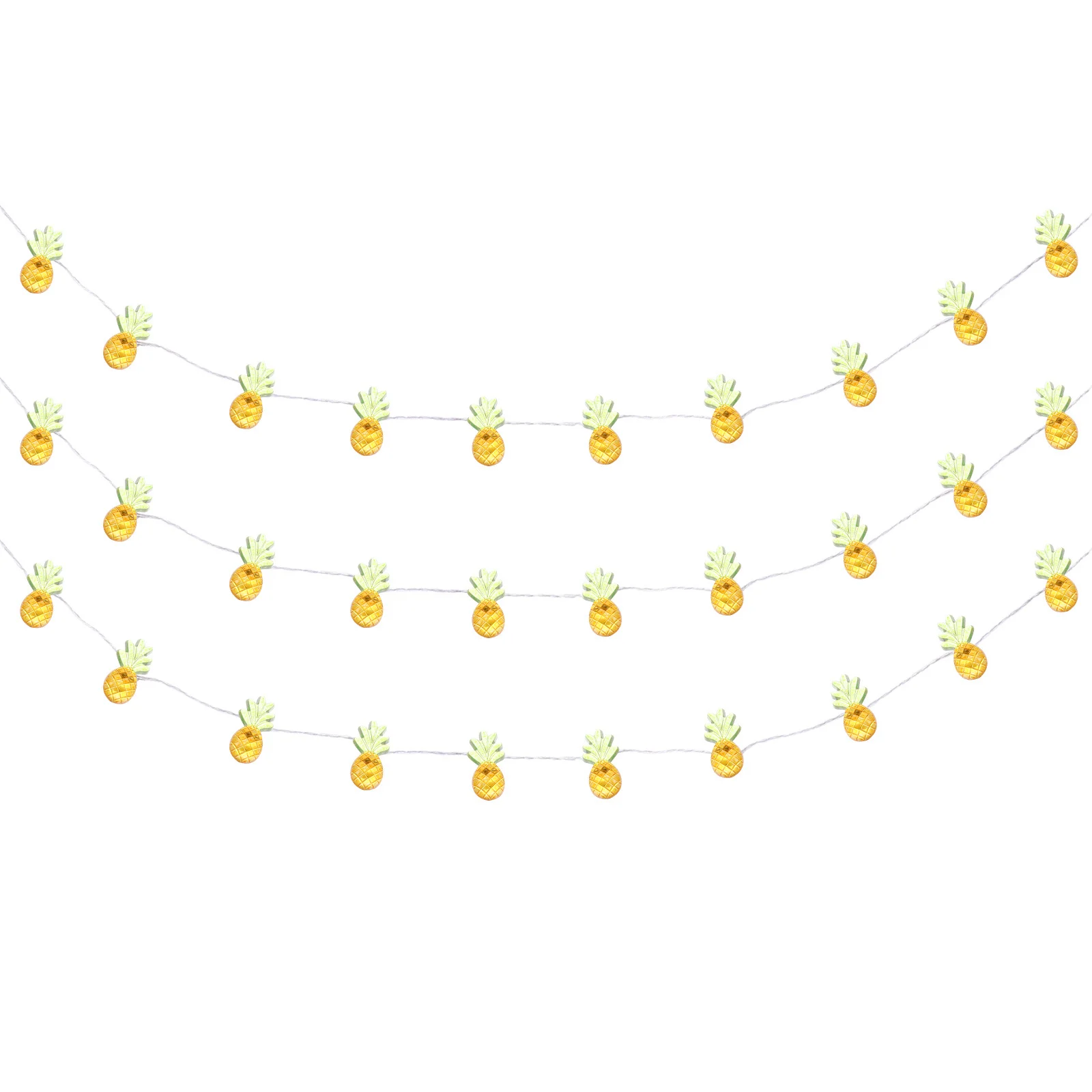 

1Set Christmas Pineapple Copper Wire Light LED String Lamp Reusable Holiday Party Decoration Warm Xmas Atmosphere