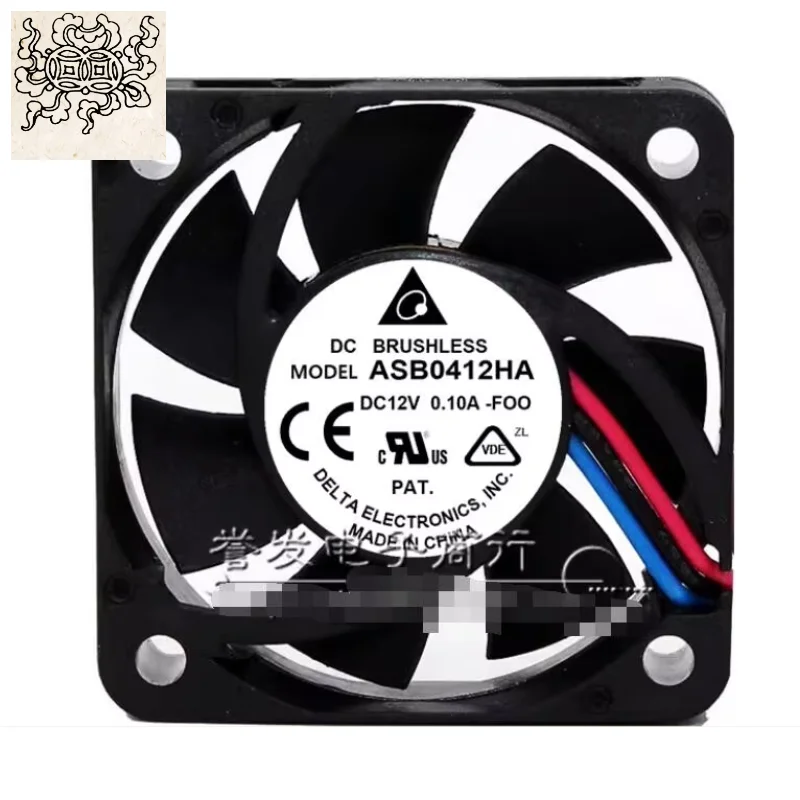 

Ltsf For Delta Electronics ASB0412HA F00 FK2-7372 DC 12V 0.10A 40x40x10mm 3-Wire Server Cooling Fan