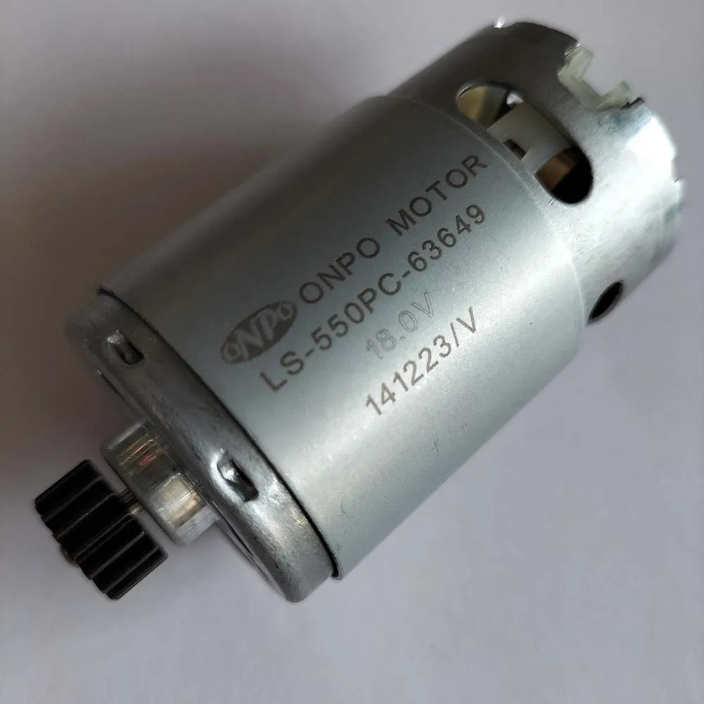 ONPO,LS-550PC-63649 18V 141223/V DC MOTOR WITH 16 TEETH GEAR ONPO,LS-550PC-63649 18V 141223/V DC MOTOR WITH 16 TEETH GEAR