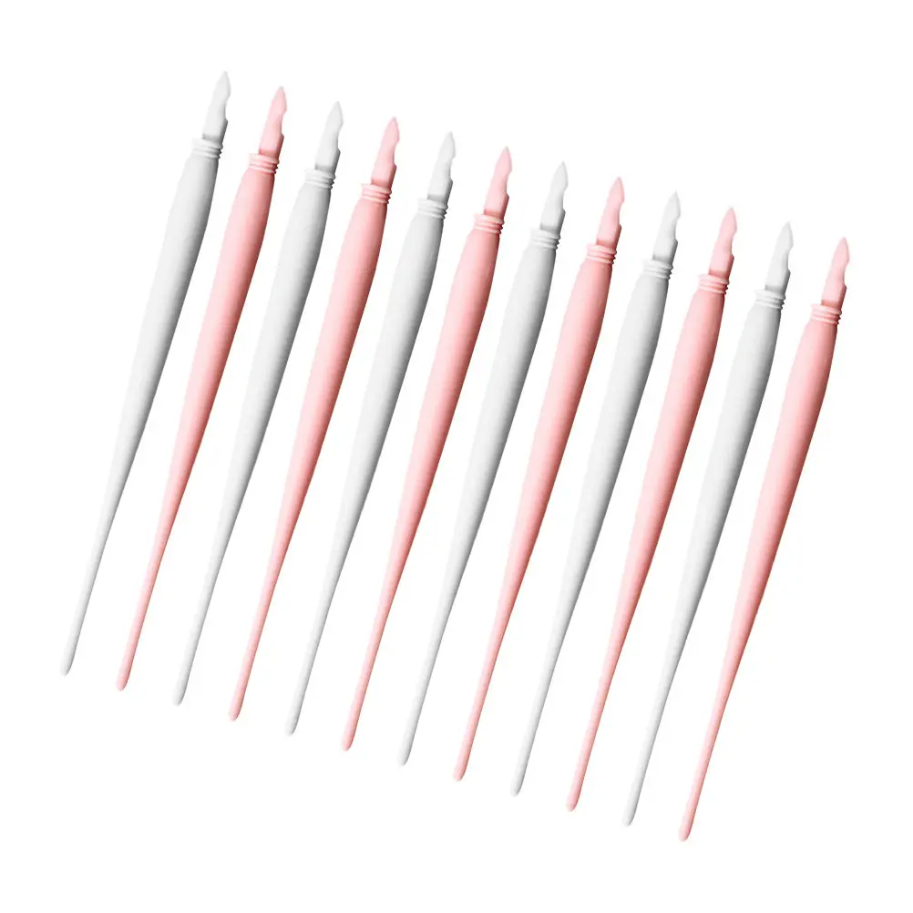 12Pcs Colored Scratch Stylus Pens Plastic Scratch Off Sticks for Art Painting Drawing Craft Supplies Fine Control Easy Grip