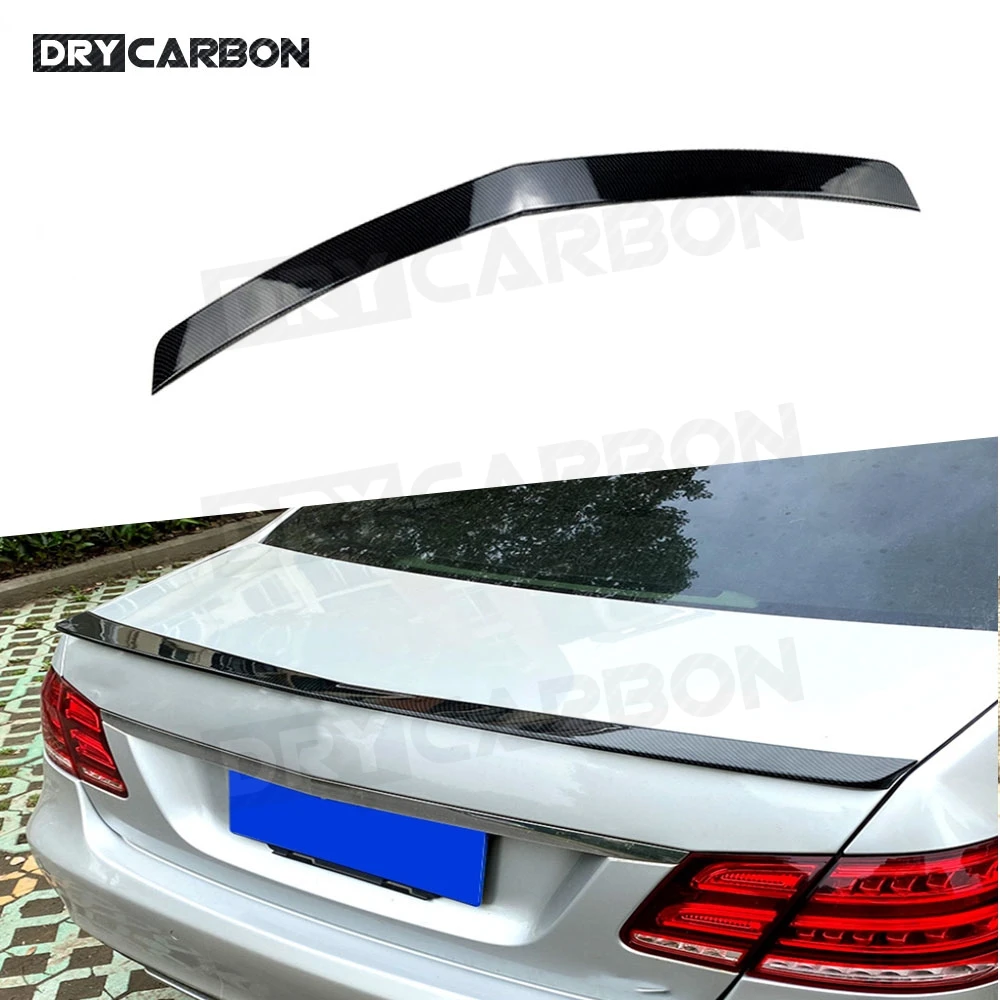 

ABS Material Rear Trunk Spoiler Boot Lip Bumper Wing for Mercedes Benz E Class W212 E200 E260 E63 AMG 2014-2016 Sedan 4Door