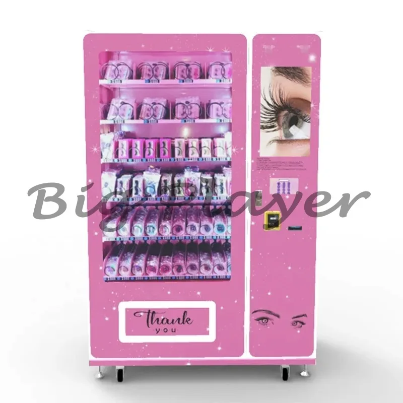 

Торговый автомат с сенсорным экраном для волос, ресниц, косметика, торговый автомат, торговый автомат для красоты ресниц