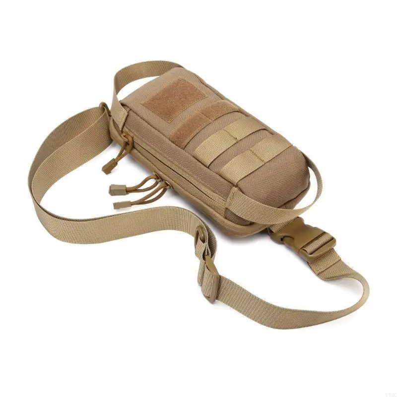 Professional Tool Bag Water Resistant 1680D Fabric Multiple Compartment Design Crossbody Bag Y4QC