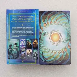 12x7 cm Mermaid Tarot Card Game 78 PCS Paper Manual