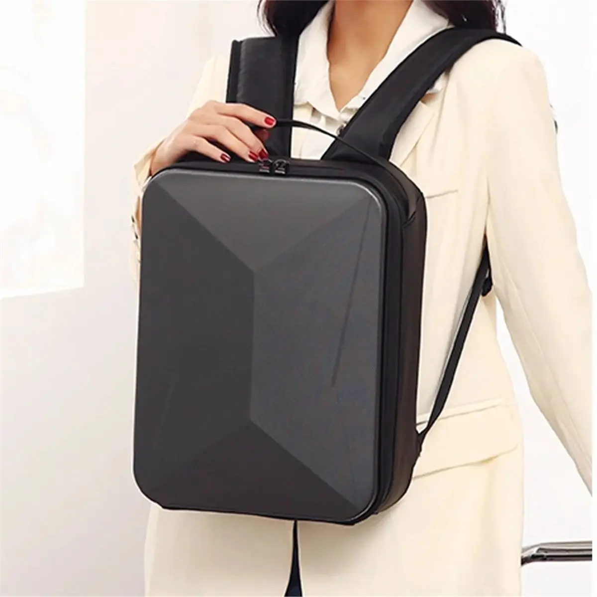 New Electronics Carrying Case for Air 3S Air 3 Fly Combo, Hard Backpack Waterproof Drones and Remote Controller Accessories