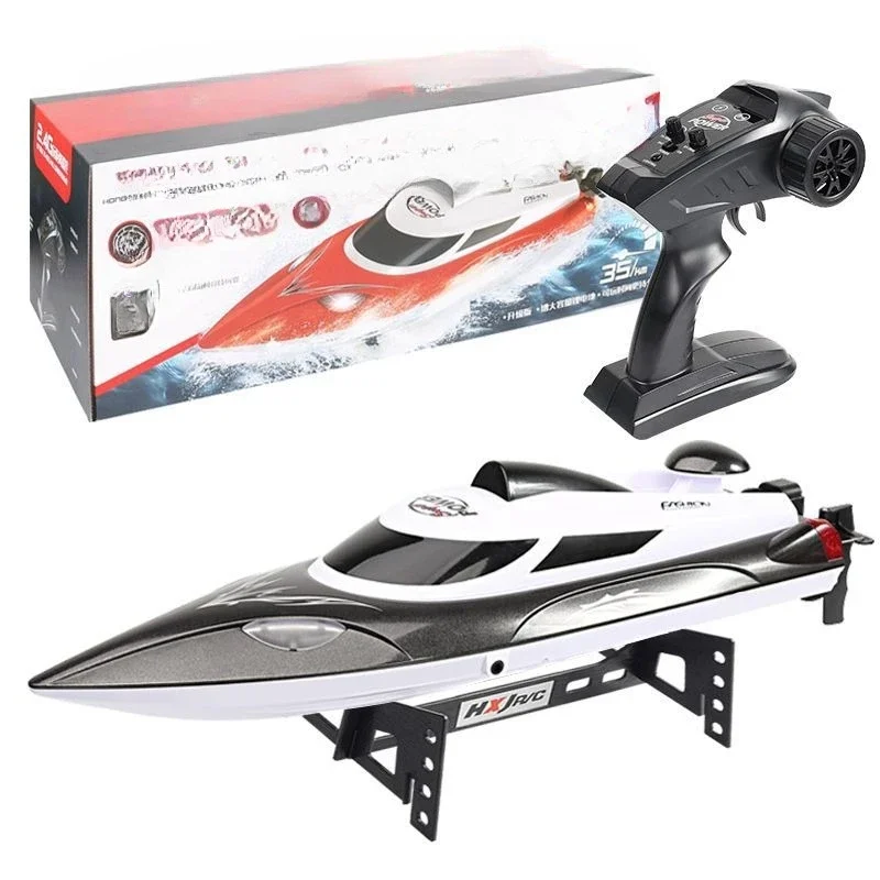 Remote control distance 250 meters, one key, decoupling with light remote control pulling net boat