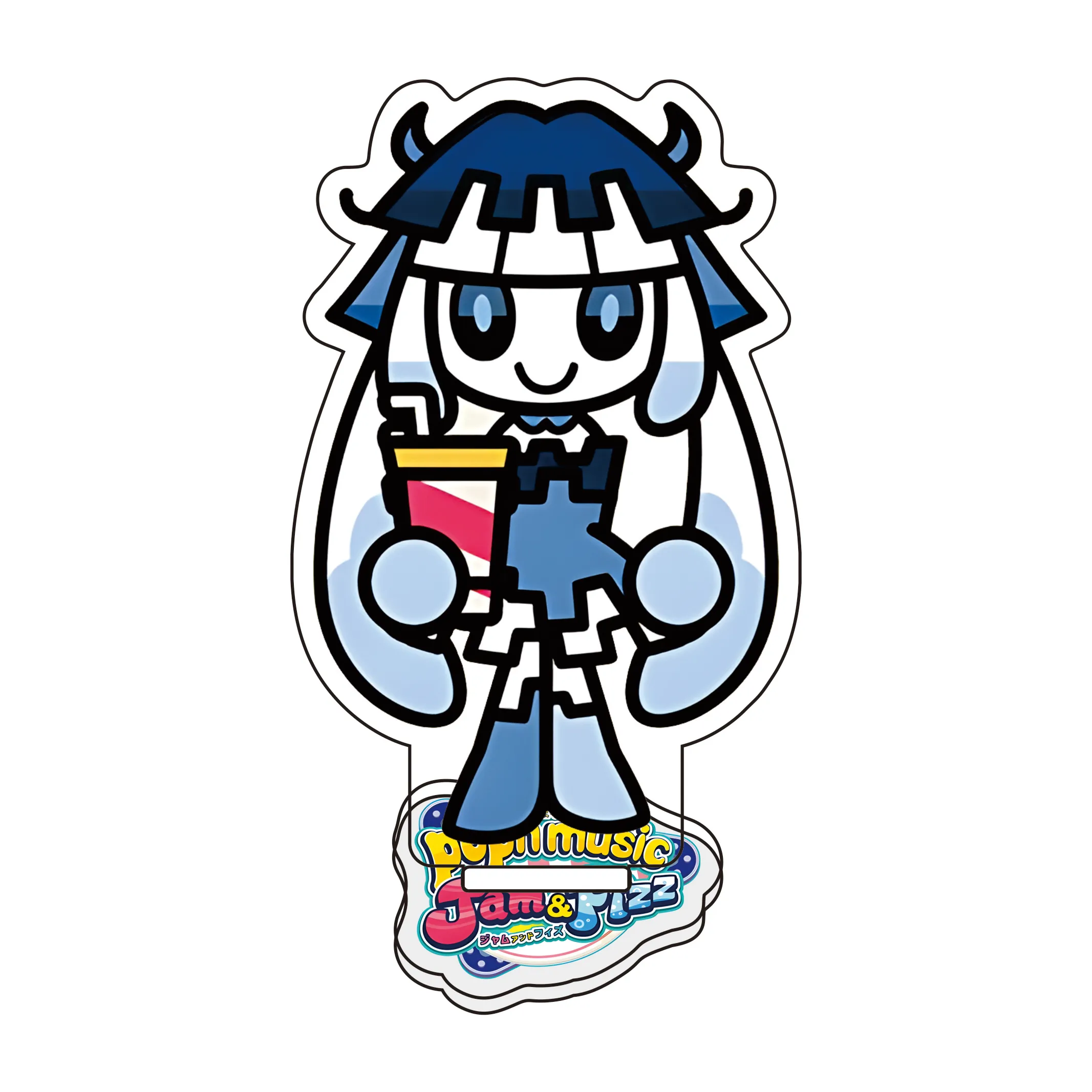 HOT Game pop'n music Jam&Fizz 10cm Acrylic Stand Tabletop Decorations Accessories Decor Gifts Exquisite Products
