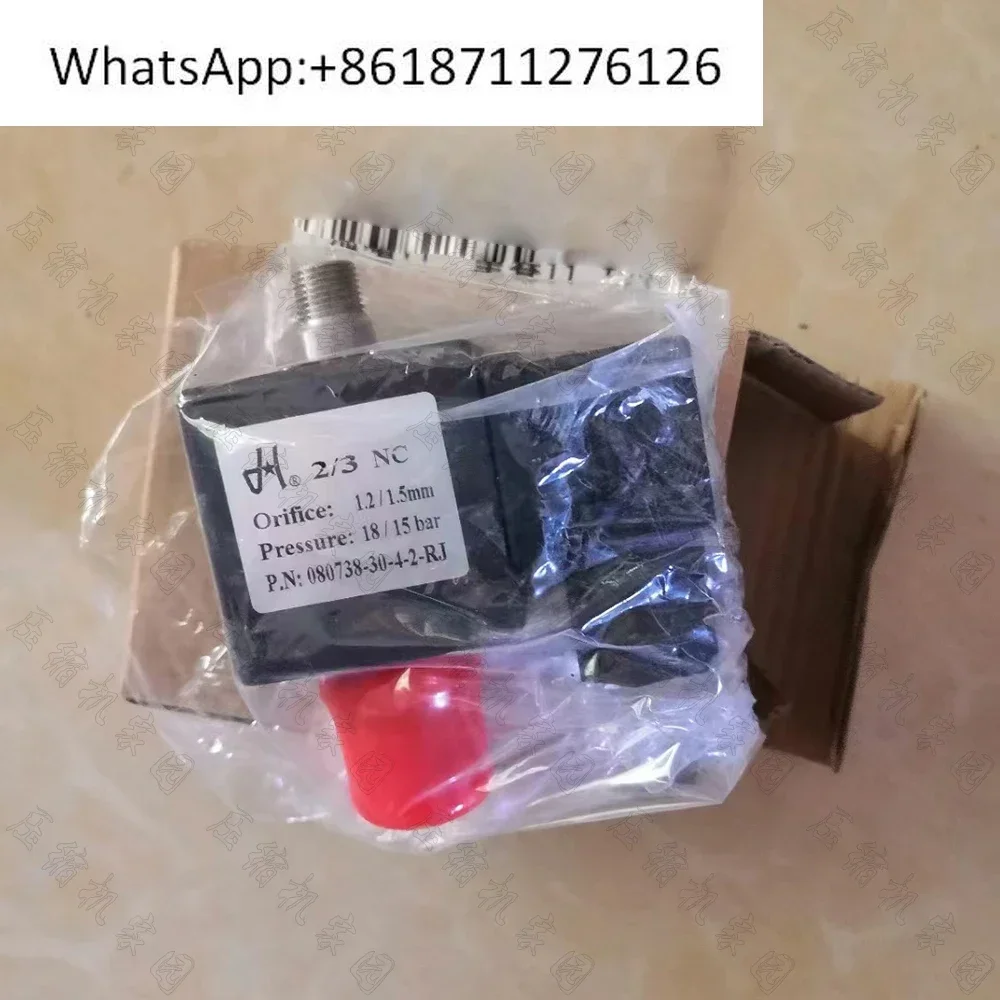 

Электромагнитный клапан 2/3NC для винтового компрессора 080738 - 30-4-2 - RJ RSJ-120E-RJ, блок сброса давления