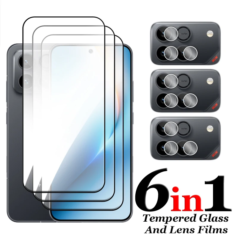

For Honor Win Screen Protector Full Cover Glass For Honor Win RT Tempered Glass For Honor Win Camera Lens Film