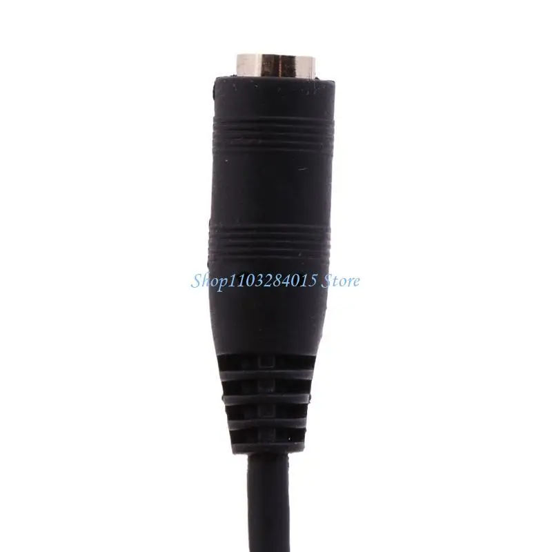 

R6FF 2,5 мм «папа» на 3,5 мм «мама» кабель-адаптер конвертер стерео аудио разъем для наушников