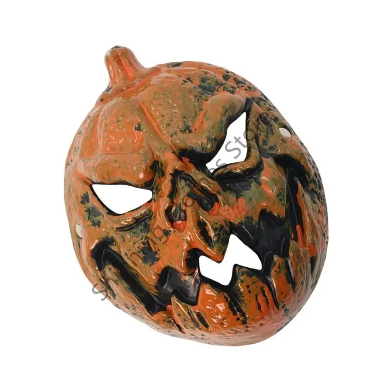 M68A Scary Skeleton Maske Mardi Gras Mask Skull Vollgesichtsmaske Kürbismaske Halloween Cosplay Kostüme für Frauen Männer