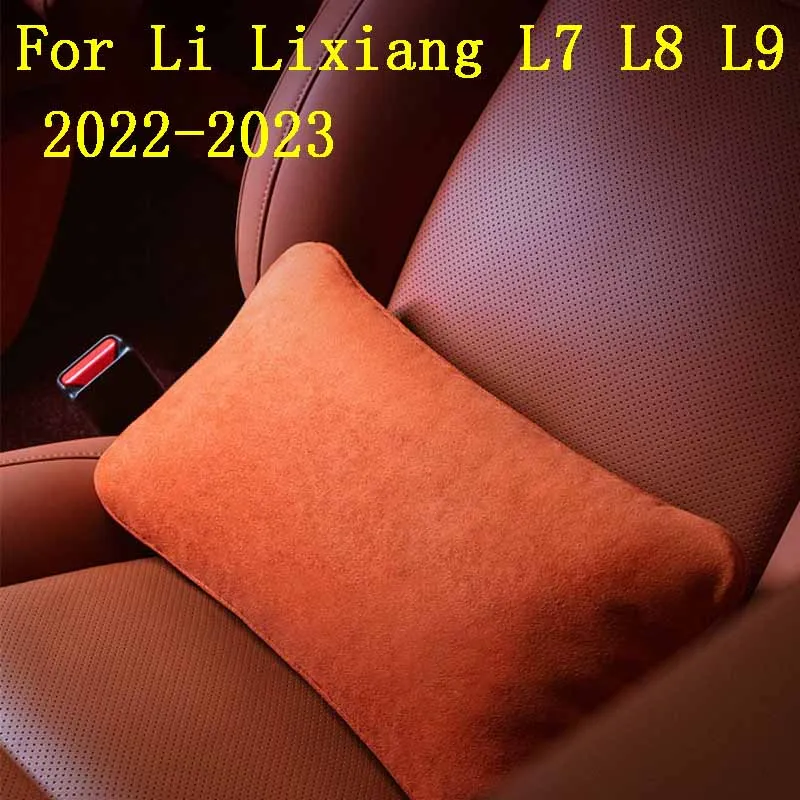 

For Li Lixiang L7 L8 L9 2022-2023 Car Headrest Lumbar Pillow Original Neck Pillow Cushion Interior Decoration Accessories