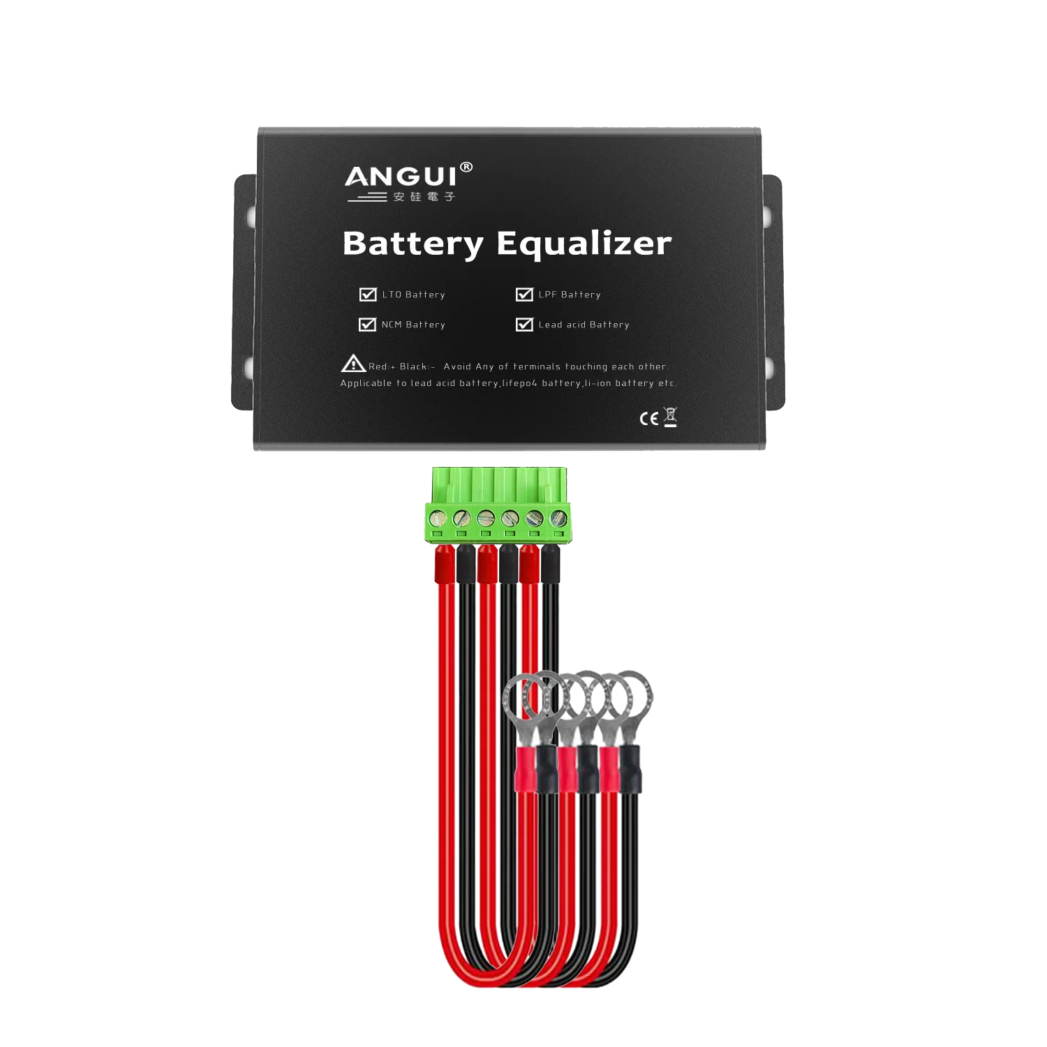 Angui Batterij Equalizer Batterijen Protecter 24V 36V 48V 60V 72V 84V 96V 108V Spanningsregelaar Actieve Balancer Lood Zuur Li-Ion