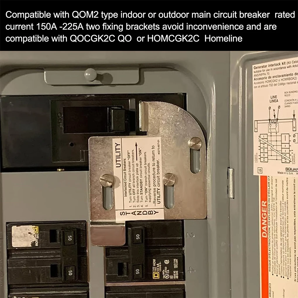 

Silver Compatible Interlocking Kit For Generators Secure And Reliable Operation