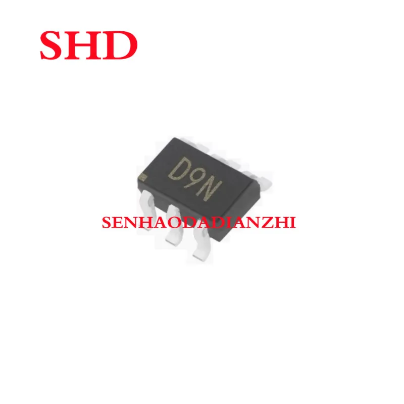 10PCS/LOT AD5320BRTZ AD5320BRT printed D9N 12 bit DAC package SOT23-6 patch REEL7 500RL7 BRT digital to analog converter chip