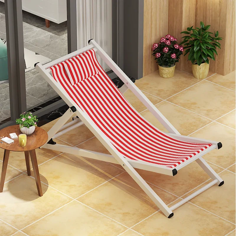 

Recliner Fold Beach Chair Portable Design Comfort Camping Beach Chair Height Adjustable Balcony Furniture Sillas De Comedor FYBC