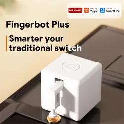 Tuya Smart Fingerbot Switch Button Pusher Timing Touch Mode Fingerbot Voice Control Rechargeable Bluetooth Mesh Finger Robot