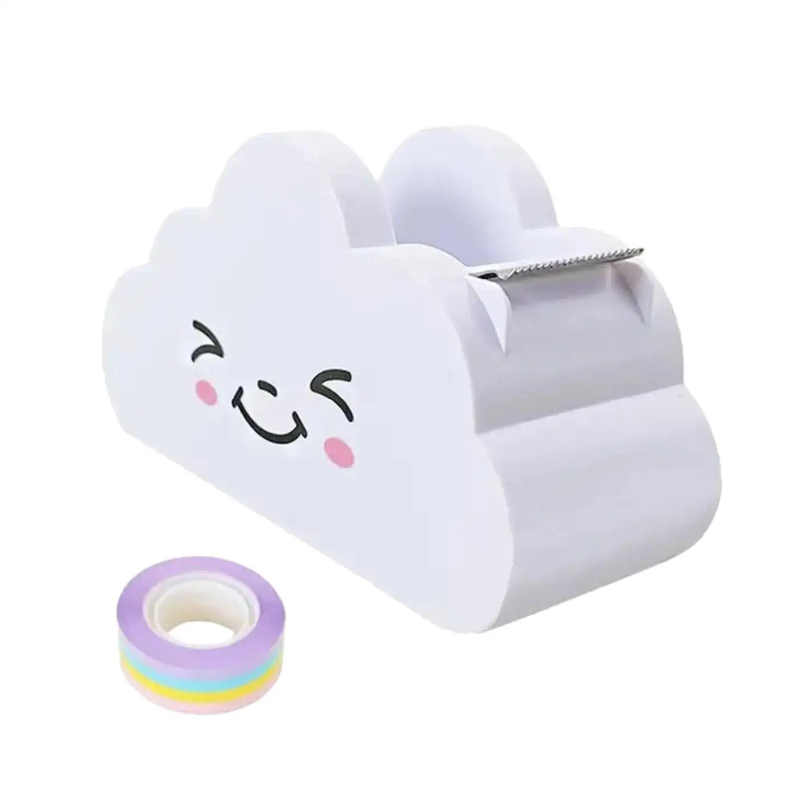 Cute Tape Dispenser Cartoon Roll Tape Holder for DIY Scrapbook Home Wrapping