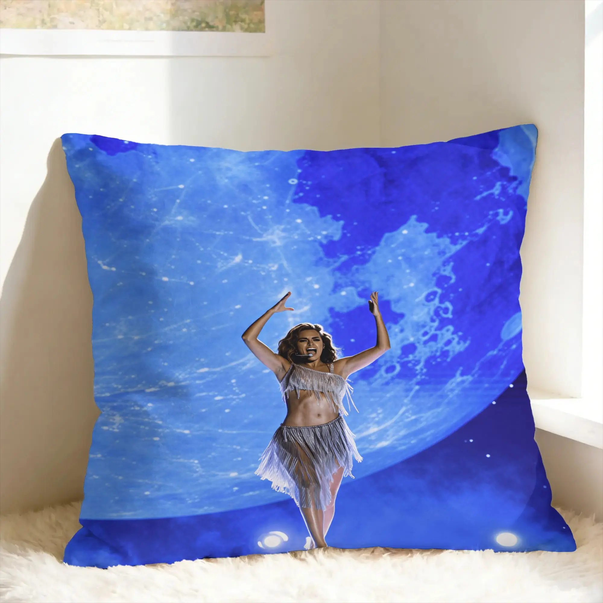 No Me Arrepiento De Sentir Tanto Karols G Pillow Cover  Fashion Pillow Case For Living Room Sofa Custom Pillowcases Gift Idea