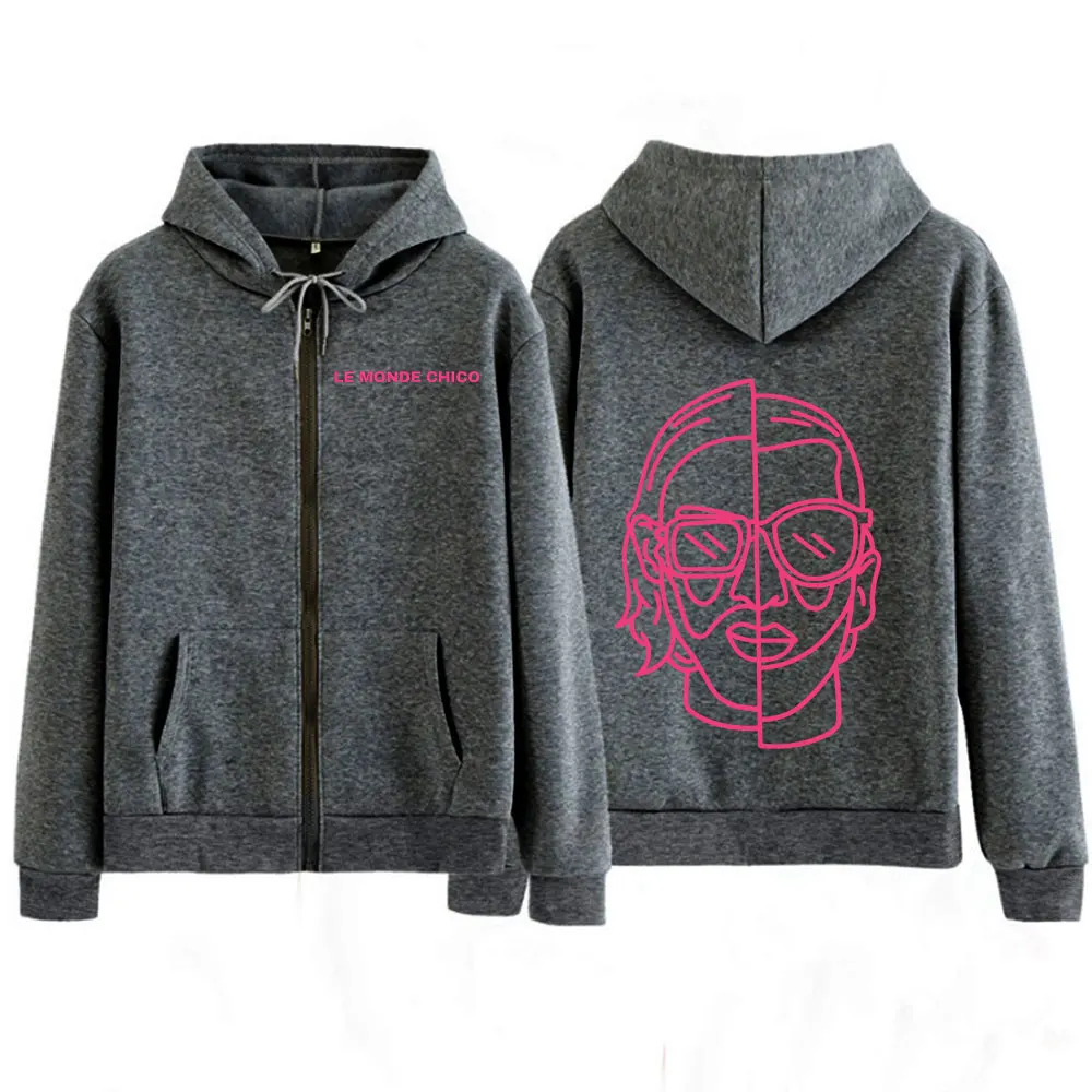 لو موند شيكو سستة هوديس مغني الراب الفرنسي PNL ألبوم الجرافيك زمم قمصان سويت شيرت بقلنسوة الرجال النساء الهيب هوب طويلة الأكمام البلوفرات #6