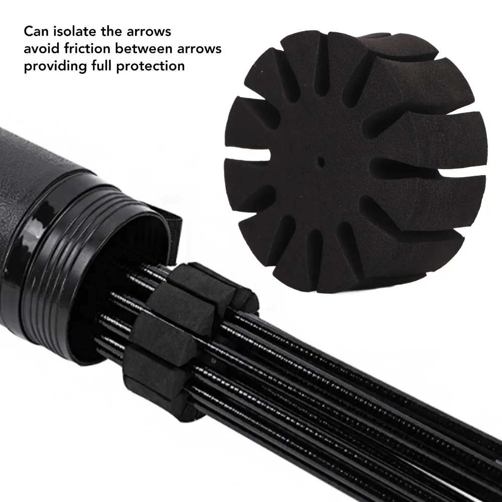 10PCS Portable Round Arrow Separator Holder EVA Arrow Holder Arrow Separator Hunting Use