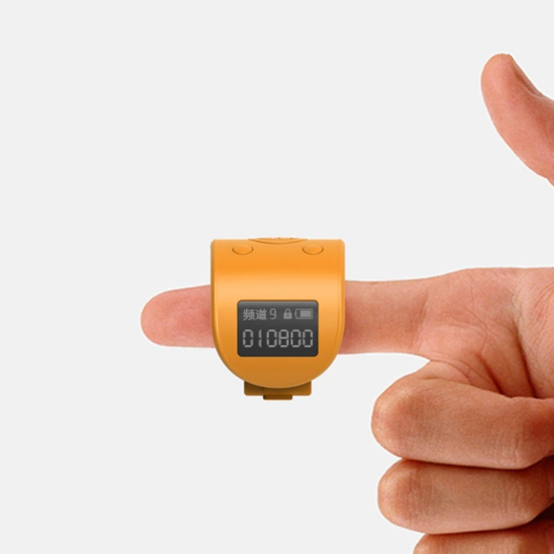 Rechargeable Mini Digital Tally Counter Finger Ring