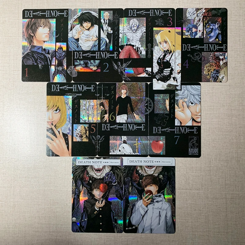 7pcs/set Death Note Toys Hobbies Hobby Collectibles Game Collection Anime Cards